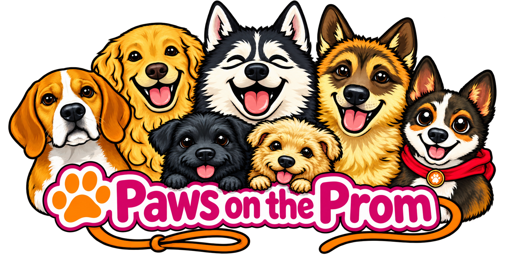 Paws on the Prom logo